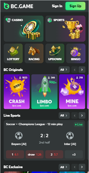 Explore the Exciting World of Casino BCGame UA 3 Explore the Exciting World of Casino BCGame UA 3
